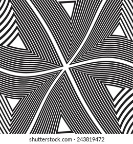 Abstract vector background. Black and white background 