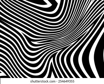 Abstract vector background. Black and white background