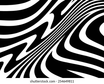 Abstract vector background. Black and white background