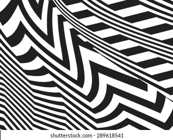 Abstract vector background. Black and white background 