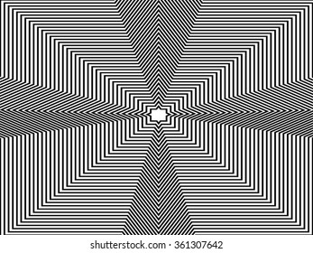 Abstract vector background. Black and white background 