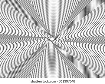 Abstract vector background. Black and white background 
