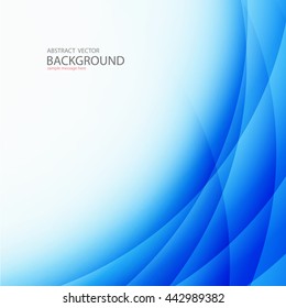 abstract vector background blue