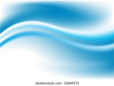 ABSTRACT VECTOR BACKGROUND. BLUE COLOR