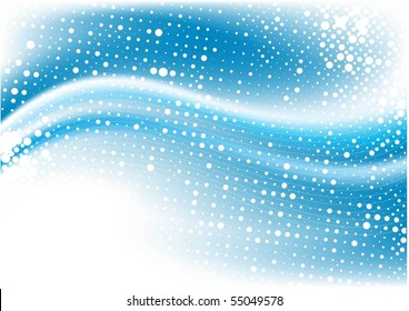 ABSTRACT VECTOR BACKGROUND. BLUE COLOR