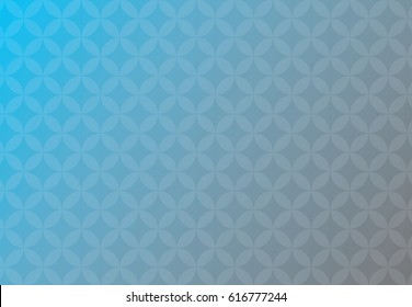 Abstract vector background blue and gray business of overlap circles beautiful.