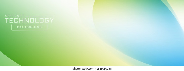 Abstract vector background, blue and green waved lines for brochure, website, flyer design. Transparent smooth wave.