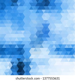 Abstract vector background. blue Triangular design. Layout for presentation.