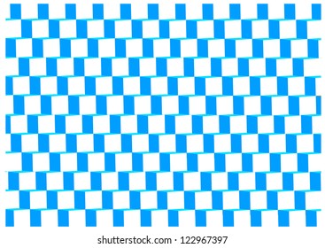 abstract vector background with blue and white dimensional cubes