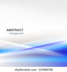 Abstract vector background in blue and white/design with place for your content or creative editing
