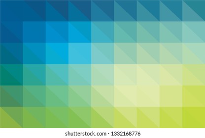 Abstract vector background. Blue yellow gradient