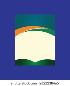 abstract vector background boder frame