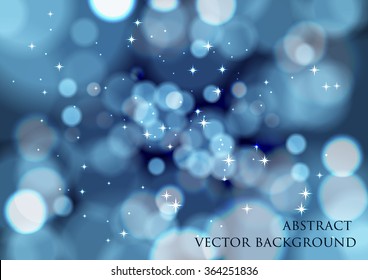 abstract vector background with bokeh effect and blur effect.