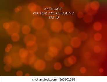 abstract vector background with bokeh effect and blur effect.