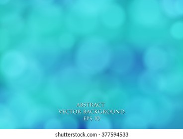 abstract vector background with bokeh effect and blur effect.