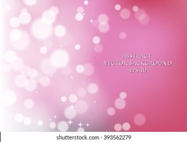 abstract vector background with bokeh effect and blur effect.
