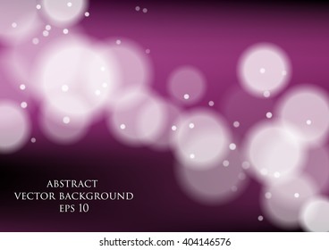 abstract vector background with bokeh effect and blur effect.
