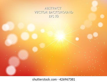 abstract vector background with bokeh effect and blur effect.