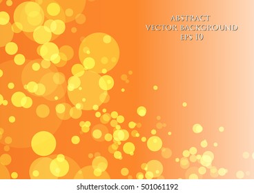 abstract vector background with bokeh effect and blur effect.

