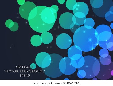 abstract vector background with bokeh effect and blur effect.

