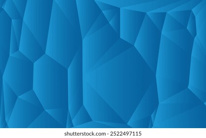  Fondo de Vector Abstractas de triángulos azules brillantes Fondo gráfico de Ilustración vectorial