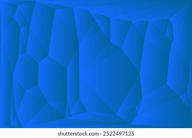  Fondo de Vector Abstractas de triángulos azules brillantes Fondo gráfico de Ilustración vectorial