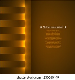 abstract vector background with bright color accents. Vector illustration