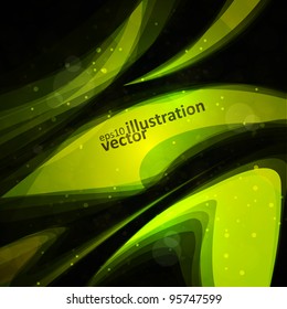 Abstract vector background, bright space, futuristic illustration eps10