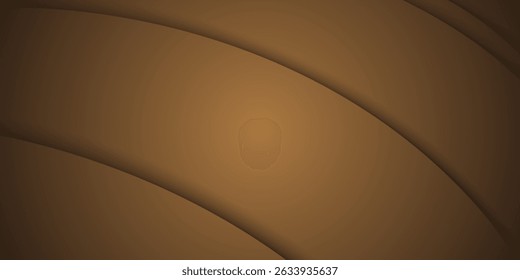 Abstract vector background with brown paper layers
