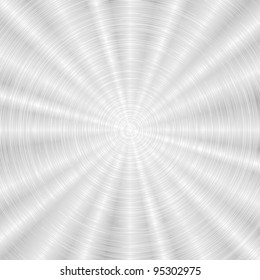 Abstract vector background of brushed metal texture. EPS 10