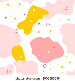 Abstract vector background for childrens design with shapes
