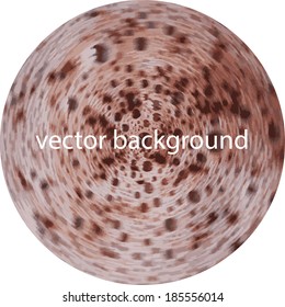 Abstract vector background in circle. 