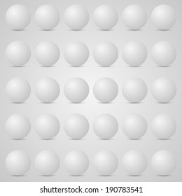 Abstract vector background with circles