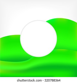 Abstract vector background with circles.
