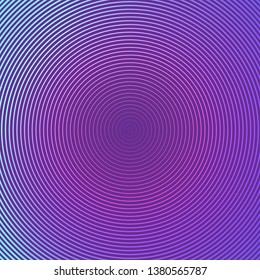 Abstract vector background of circles and color transitions. Lilac, blue, purple, and orange.