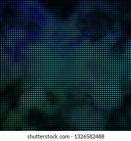 Abstract vector background with circles. Colorful illustration in abstract style with gradient dots. Backdrop for your design, pattern.