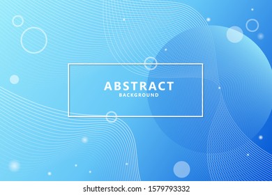 Abstract vector background with circles and wave. Templates for your beautiful background.