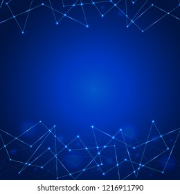 Abstract Vector Background Circuit Board Technology Pattern Concept Blue gredient Scifi futuristic Hi-tech digital  Design Illustration. 

