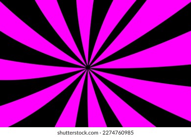 Abstract vector background with circular arranged pink lines, irregular shape