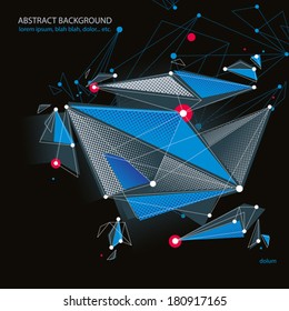 Abstract vector background, clear eps 8.