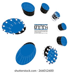 Abstract vector background, clear eps 8.