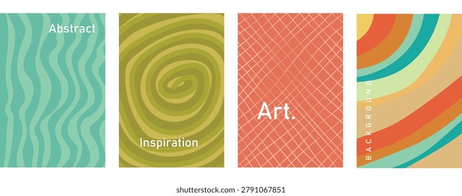 Abstract Vector Background colection Pattern Design Illustration Vintage Themes