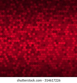Abstract Vector Background, Color Comb Ornament Illustration