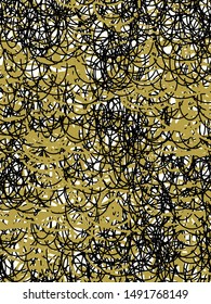 Abstract vector background. Color  composition of geometric overlapping  shapes.