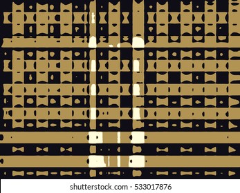 Abstract vector background. Color composition of irregular overlapping graphic elements.