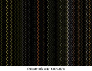 Abstract vector background. Color composition of regular striped wavy graphic elements.