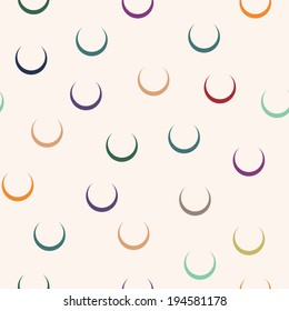 Abstract vector background with color element