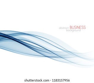 Abstract vector background, color flow waved lines for brochure, website, flyer design. Transparent smooth wave