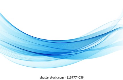 Abstract vector background, color flow waved lines for brochure, website, flyer design. Transparent smooth wave