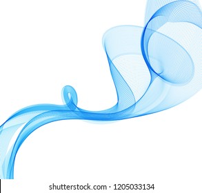 Abstract vector background, color flow waved lines for brochure, website, flyer design. Transparent smooth wave